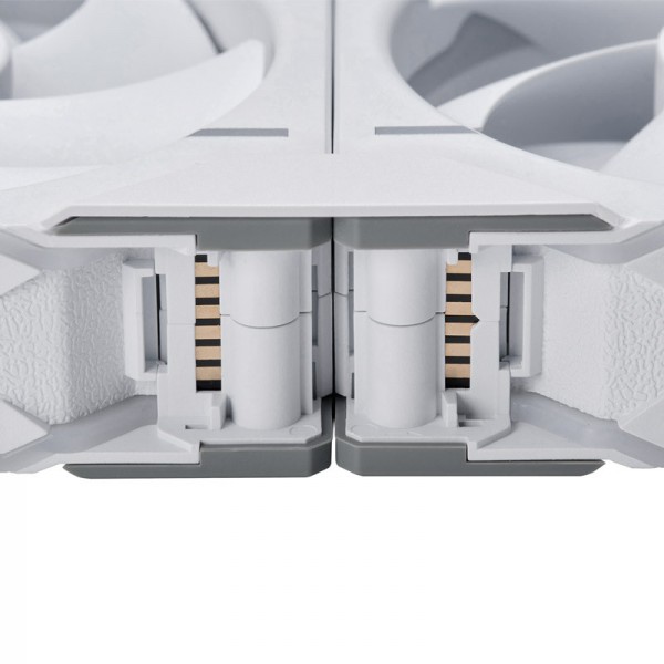 PHANTEKS D30 PWM Regular Airflow D-RGB ventilátor - 120mm, fehér (PH-F120D30_DRGB_PWM_WT01)