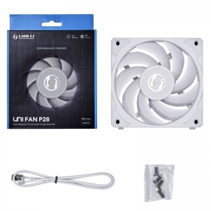 Lian Li UNI FAN P28 ventilátor - 120mm, fehér (UF-P28120-1W)
