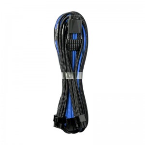 CableMod C-Series Pro ModMesh 12VHPWR auf 3x PCI-e Kabel für Corsair - 60cm, schwarz/blau(CM-PCSR-16P3-N60KKB-5PK-R)