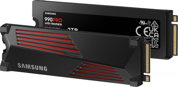 SAMSUNG 990 PRO Heatsink 2 TB, M.2 SSD (MZ-V9P2T0CW)