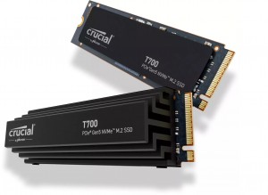 Crucial T700 2 TB, PCIe 5.0 x4, NVMe 2.0, M.2 2280 SSD (CT2000T700SSD5)