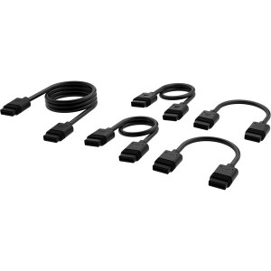 Corsair iCUE LINK Kabel-Kit, 600 / 200 / 100mm, egyenes 5db(CL-9011118-WW)