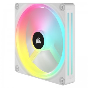 Corsair iCUE LINK QX140 RGB sorozat, PWM ventilátor - 140mm, fehér (CO-9051007-WW)
