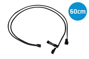 Alphacool y-splitter 3-Pin to 2x 3-Pin 60cm (18690)