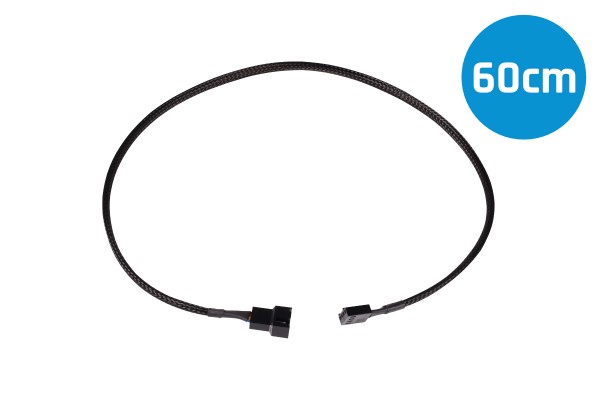 Alphacool fan cable 4-pin to 4-pin extension 60cm (18675)