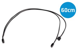Alphacool y-splitter aRGB 3-pin to 2x 3-pin 60cm (18706)
