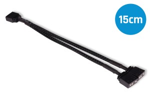 Alphacool y-splitter aRGB 3-pin to 2x 3-pin 15cm (18704)