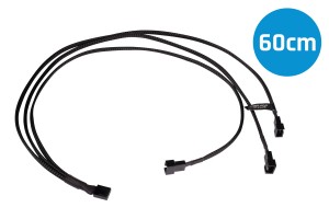 Alphacool y-splitter 4-Pin to 3x 4-Pin PWM 60cm (18681)
