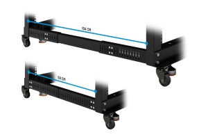 Alphacool ES 19 Open Frame Serverrack 18U Adjustable Depth (13737)
