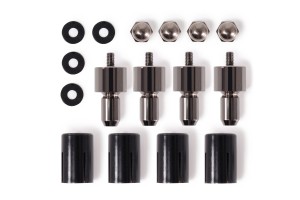 Alphacool Core Push Mounting 25mm M3/M4/UNC 6-32 Set 4x (15725)