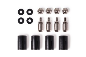 Alphacool Core Push Mounting 17mm M3/M4/UNC 6-32 Set 4x (15724)