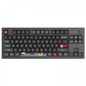 Montech MKey TKL Darkness Gaming keyboard - Gateron Yellow (US)(MK87DY)