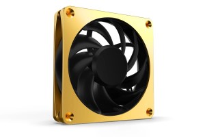 Alphacool Apex Stealth Metal fan 2000rpm gold (120x120x25mm) (13854)