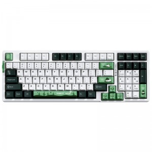 VGN V98Pro V2 Gaming Keyboard, Blueberry Ice Cream - Forest (US) (V98 PRO V2 BBICF)