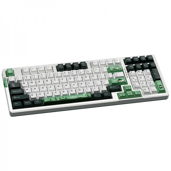 VGN V98Pro V2 Gaming Keyboard, Blueberry Ice Cream - Forest (US) (V98 PRO V2 BBICF)