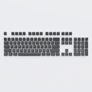 Dark Project KS-0049 puddings PBT Keycaps, ENG/RU/UA Black /DP-KS-0049/