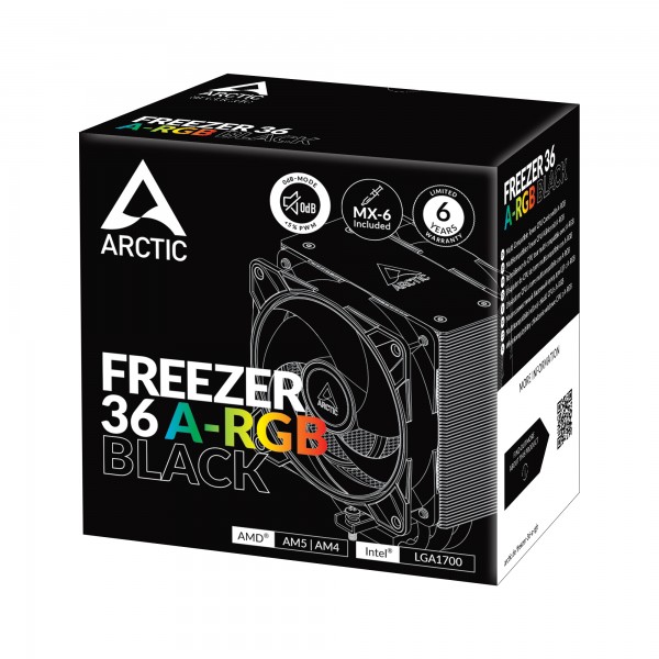 Arctic Freezer 36 A-RGB (Black) /ACFRE00124A/
