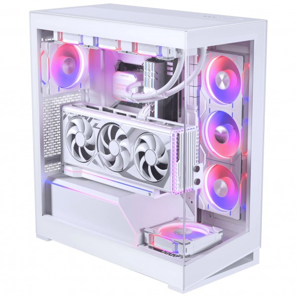 PHANTEKS NV5 MK2 EATX, edzett üveg, DRGB - fehér számítógépház (PH-NV523TG_DMW02)