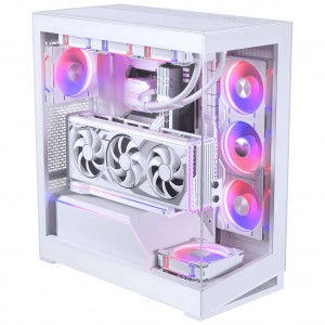 PHANTEKS NV5 MK2 EATX, edzett üveg, DRGB - fehér számítógépház (PH-NV523TG_DMW02)