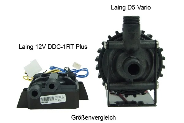 Laing DDC-szivattyú 12V DDC-1RT 2xG1/4-es külső menettel (6500033 / 60E0X106)