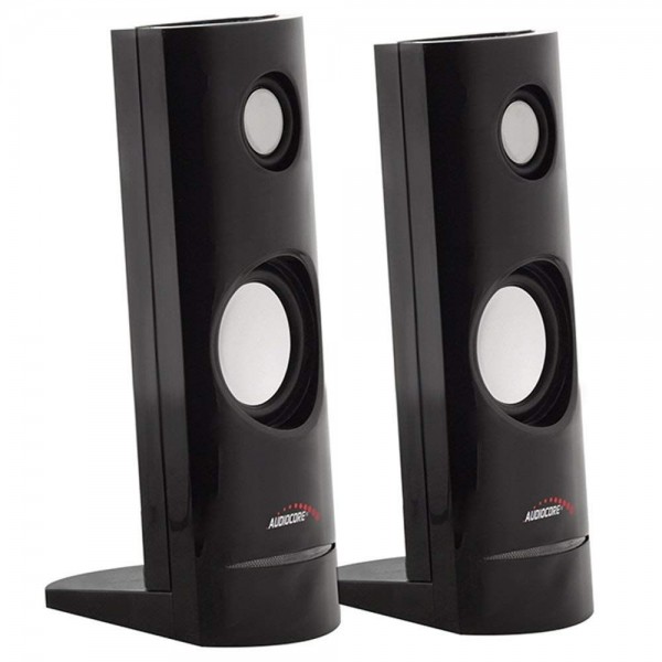Audiocore AC860 Stereo Speakers Black (AC860)