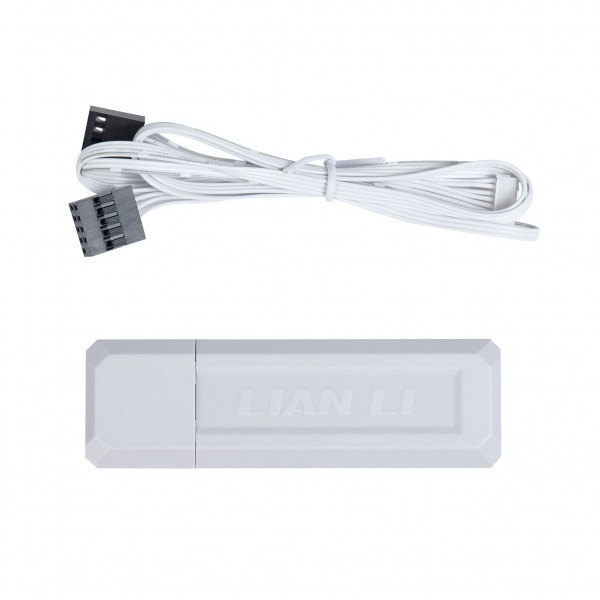 Lian Li UNI FAN SL Wireless Ventilátor ARGB PWM Fordított lapát - 120mm, fehér, 3db-os csomag (12RSL1W3W)