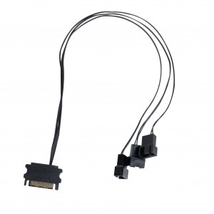 Lian Li UNI FAN SL Wireless Ventilátor ARGB PWM Fordított lapát - 120mm, fekete, 3db-os csomag (12RSL1W3B)