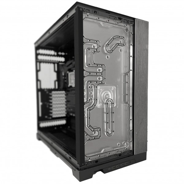Stealkey Customs Lian Li O11 Dynamic EVO XL x Stealkey Crosscool II D-RGB - Distroplate (SW10095)
