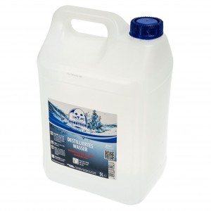 Desztillált víz (DIN 13060, DIN 43530 és EN 285) - 5 liter (1037000000)