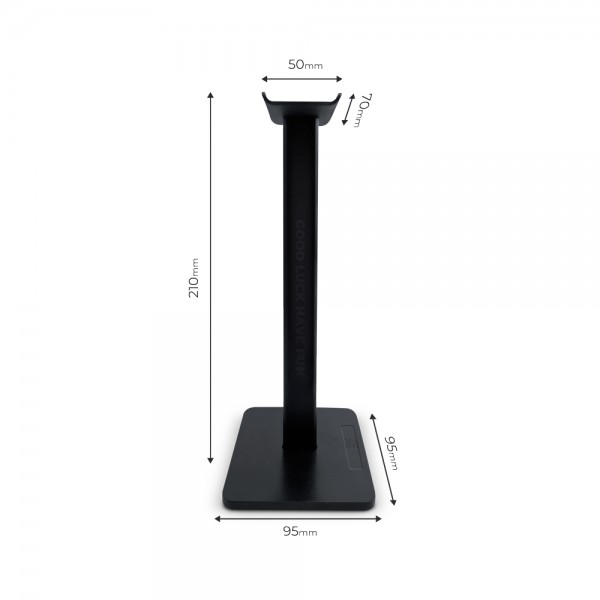 FragON - Watchtower A1 headset & headphone holder, Black /FGLHH22BKWTOWER1A/