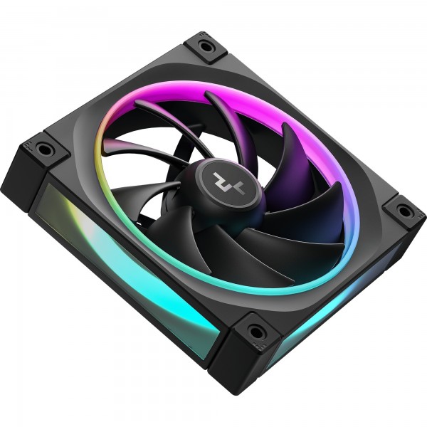 DeepCool FL12, házventilátorDeepCool FL12, házventilátor (fekete, 120 mm) (R-FL12-BKAPN1-G)