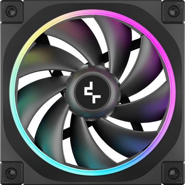 DeepCool FL12, házventilátorDeepCool FL12, házventilátor (fekete, 120 mm) (R-FL12-BKAPN1-G)