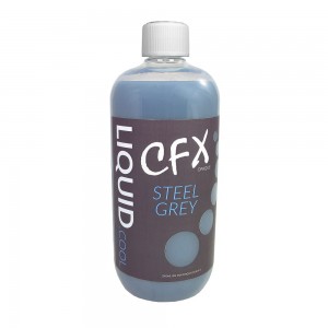 Liquid.cool CFX Ready Mix Opaque Performance Coolant - Steel Grey 1000ml (LC-CFX1000-SG)