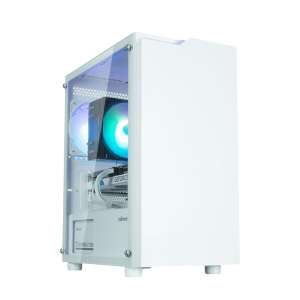 Zalman T4 Plus micro-ATX Gehäuse Tempered Glass Panoramic View - White (T4 PLUS White)