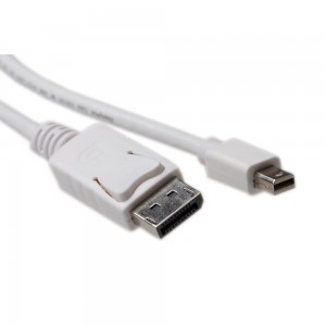 ACT Mini DisplayPort male to DisplayPort male 2m White (AK3965)