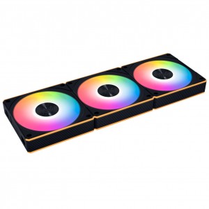 Lian Li UNI FAN CL Wireless ventilátor, 3 darabos csomag, 120 mm, fekete (12CL1W3B)