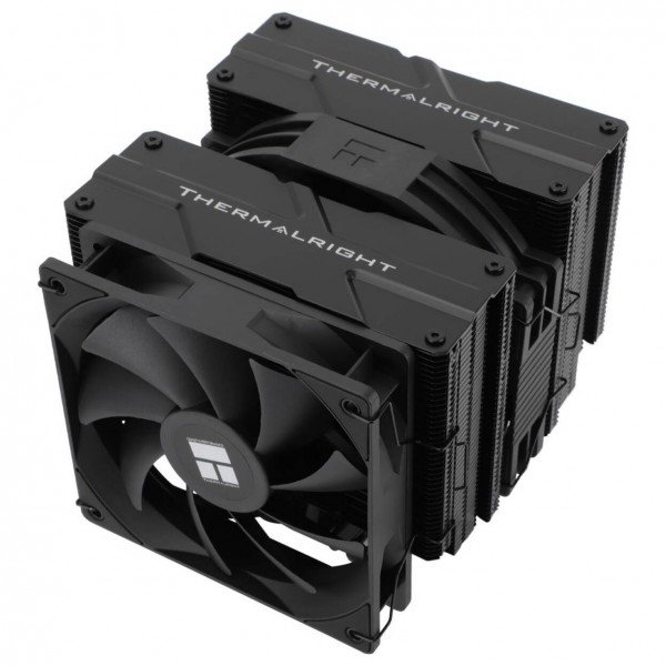 Thermalright Peerless Assassin CPU-hűtő, kettős torony - 140 mm, fekete (PEERLESS ASSASSIN 140 BLACK)