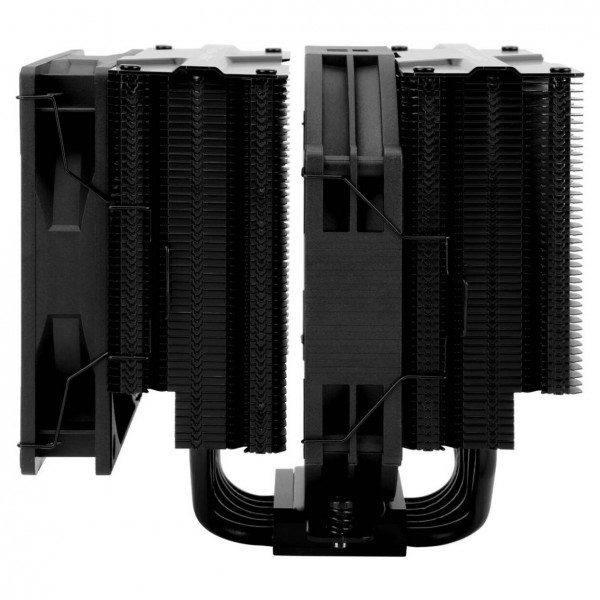 Thermalright Peerless Assassin CPU-hűtő, kettős torony - 140 mm, fekete (PEERLESS ASSASSIN 140 BLACK)