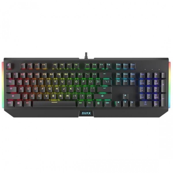 AVAX FS01 Full size mechanikus vezetékes alumínium billentyűzet Outemu piros switch (5999574480811)