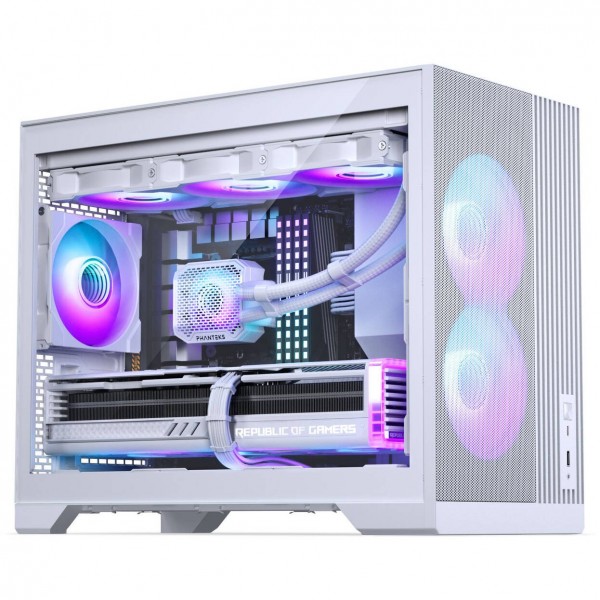 PHANTEKS XT M3 PC-gépház, mini-gépház, mATX, edzett üveg - fehér (PH-XT325M_WT01)