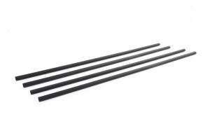 Alphacool cső AlphaTube TPV 12,7/7,6 - 4x60 cm egyenes - fekete Retailbox (10251)