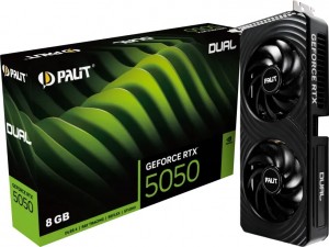 Palit RTX5050 Dual 8GB GDDR6 NE65050019P1-GB2070D retail (NE65050019P1-GB2070D)