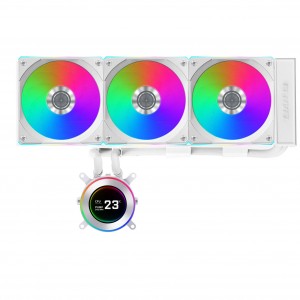 Lian Li HYDROSHIFT II LCD-C 360CL ARGB AiO vízhűtés - fehér (GHS2LCD36RW)