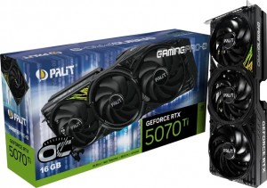 Palit RTX5070Ti GamingPro-S OC 16GB GDDR7 retail (NE7507TS19T2-GB2031U)