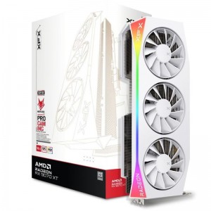 XFX RX 9070XT MERCURY White Gaming RGB 16GB OC GDDR6 retail (RX-97TRGBBW9)