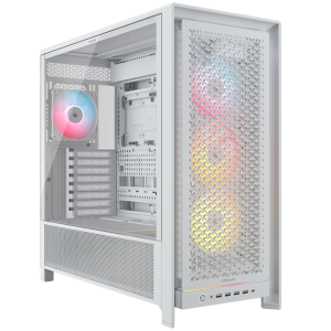 Corsair Frame 5000D RS ARGB PC-gépház, Midi-torony, E-ATX, edzett üveg - fehér (CC-9011310-WW)