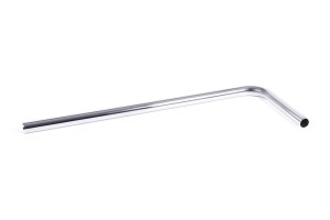 Alphacool HardTube 13 mm külső átmérő, 90°-os sárgaréz, 10/30 cm, króm (18606)