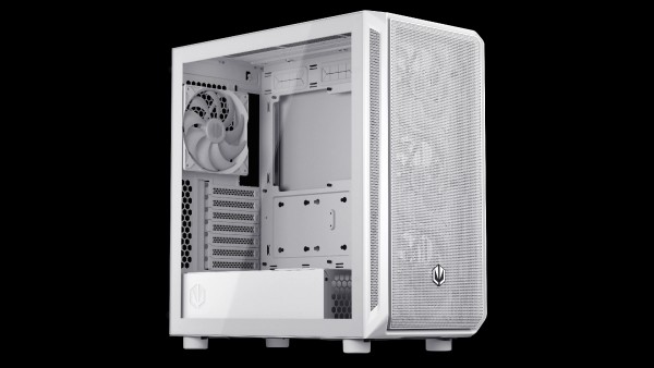 Endorfy Számítógépház - Arx 700 White ARGB (ATX /micro ATX/ITX, 1xUSB-C, 2xUSB3.0, 4x14cm LED ventilátor, ablak, fehér) (EY2A017)