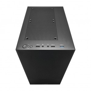 FSP S110-B táp nélküli Micro ATX ház fekete