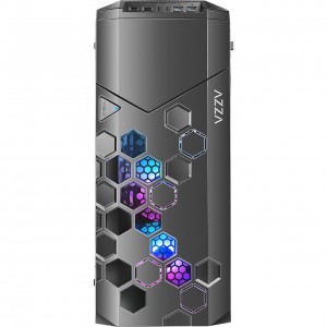 AZZA STORM 6000B V1 GAMING ARGB Bigitower black retail (CSAZ-6000ARGB/B)